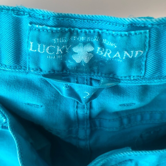Lucky Brand Riley Shorts Blue 8/29 - Picture 4 of 13